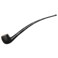 Savinelli Favola Sandblasted Churchwarden Black Stem (6mm)