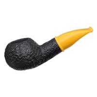 Savinelli Mini Rusticated Yellow Stem (321) (6mm)