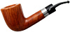 Savinelli Autograph Autograph Smooth Bent Dublin with Silver (6) (6mm)