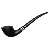 Stanwell Black & White Smooth (409) with Churchwarden Stem (9mm)