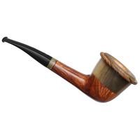 Mark Tinsky Root Calabash with Bocote, Emerald Palm, and Horn (5)