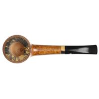 Mark Tinsky Root Bent Pot with Leopardwood and Black and White Ebony Christmas 2021 (Two Star)