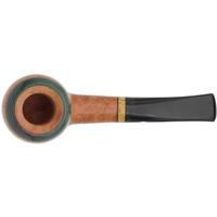 Mark Tinsky Natural Bent Pot with Osage Orange and Green Ebonite (Two Star) (5)