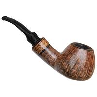 Winslow Smooth Bent Brandy with Black Palm (C)