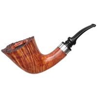 Winslow Smooth Bent Dublin with Silver (A)