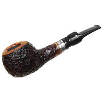 Winslow Partially Rusticated Bent Apple with Silver (E)