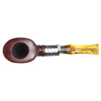 Winslow Partially Rusticated Bent Dublin with Silver (E)