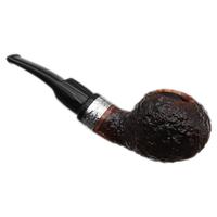Winslow Rusticated Bent Apple with Silver (E) (9mm)