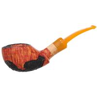 Winslow Partially Rusticated Bent Pot (EG) (9mm)