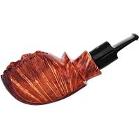 Winslow Crown Partially Rusticated Paneled Bent Apple (Viking) (9mm)