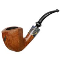 Randy Wiley Feather Carved Paneled Bent Dublin (88)