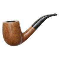 Randy Wiley Feather Carved Bent Billiard (77)