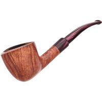 Randy Wiley Feather Carved Bent Pot (77)