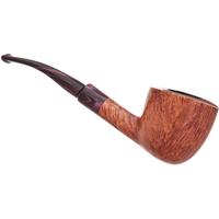 Randy Wiley Feather Carved Bent Pot (77)