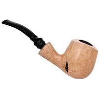 Randy Wiley Feather Carved Bent Billiard (66)