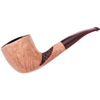 Randy Wiley Partially Rusticated Bent Billiard (55)