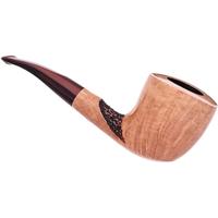 Randy Wiley Partially Rusticated Bent Billiard (55)