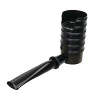 Tsuge Thunderstorm Large Black Tankard (9mm)