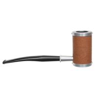 Tsuge Metal Tankard Brown Leather