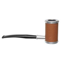 Tsuge Metal Tankard Brown Leather