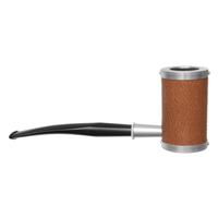 Tsuge Metal Tankard Brown Leather