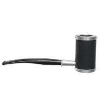 Tsuge Metal Tankard Black Leather