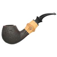 Tsuge Sandblasted Bent Egg with Bamboo (363) (9mm)