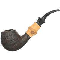 Tsuge Sandblasted Bent Egg with Bamboo (363) (9mm)