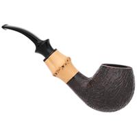 Tsuge Sandblasted Bent Egg with Bamboo (363) (9mm)