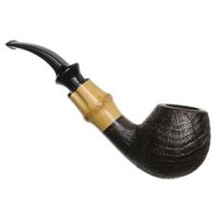 Tsuge Sandblasted Bent Egg with Bamboo (363)