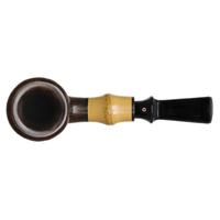 Tsuge Sandblasted Bent Dublin with Bamboo (362) (9mm)