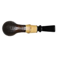 Tsuge Sandblasted Bent Dublin with Bamboo (362) (9mm)