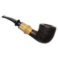 Tsuge Sandblasted Bent Dublin with Bamboo (362) (9mm)