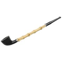 Tsuge: Ichirin Sandblasted Bamboo Dublin Tobacco Pipe