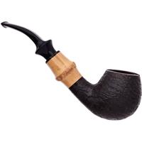 Tsuge Sandblasted Bent Egg with Bamboo (363) (9mm)