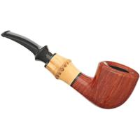 Tsuge Smooth Bent Dublin with Bamboo (362) (9mm)