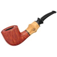Tsuge Smooth Bent Dublin with Bamboo (362) (9mm)