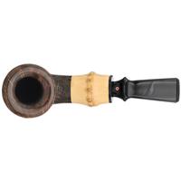 Tsuge Sandblasted Bent Dublin with Bamboo (362) (9mm)