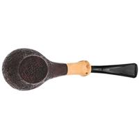 Tsuge Tokyo Sandblasted Bent Egg Sitter with Bamboo (551)
