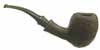 Tsuge Ikebana Ikebana Sandblasted Bent Acorn (B)