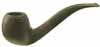 Tsuge Triangle Sandblast Bent Apple (604)