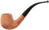 Tsuge Natural Rusticated Bent Billiard (206)