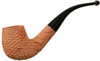 Tsuge Natural Rusticated Bent Billiard (206)