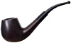 Tsuge E-Star Smooth Bent Brandy (Two Stars)