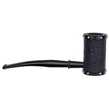 Tsuge Sandblasted Metal Black Tankard