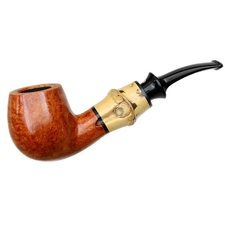 Tsuge Chubby Smooth Bent Billiard with Bamboo