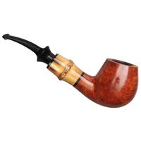 Tsuge Smooth Bent Billiard with Bamboo (9mm)