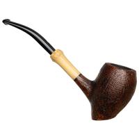 Tsuge Tokyo Sandblasted Bent Egg Sitter with Bamboo (551)
