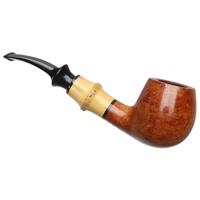 Tsuge Smooth Bent Billiard with Bamboo (9mm)