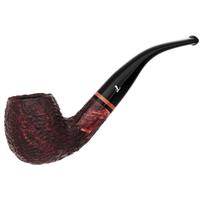 Lorenzetti Rusticated Bent Apple with Briar Ring (Tapered Stem)